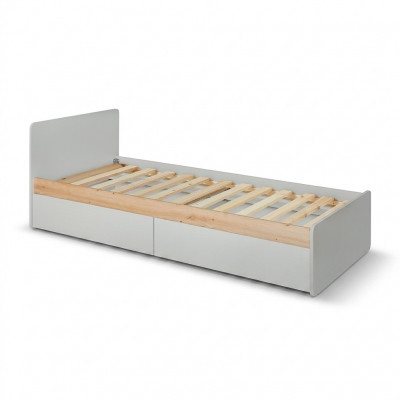 Moderne Bett Jugendzëmmer Ariichtung Holz Design Schlofzëmmer Holz Miwwelen