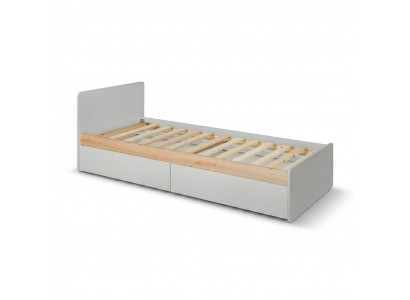 Moderne Bett Jugendzëmmer Ariichtung Holz Design Schlofzëmmer Holz Miwwelen