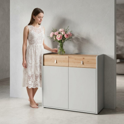Designer Holz Kommode Schlofkummer Luxus Holz Ariichtung Modern Miwwelen