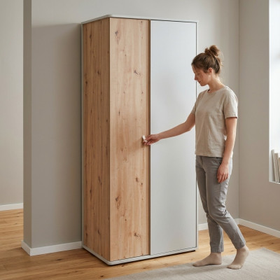Kleederschaf Luxus Schaf Holz Designer Schlofkummer Miwwelen Modern Nei