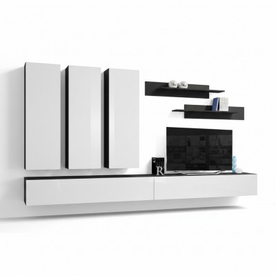 Designer Ariichtung Luxus Wunnwand TV-Ständer Sideboard Regal Wunnzëmmermiwwelen