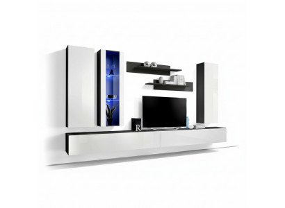 Luxus Wunnwand TV Stänner Holz Designer Modern Miwwelen Wunnzëmmer Nei