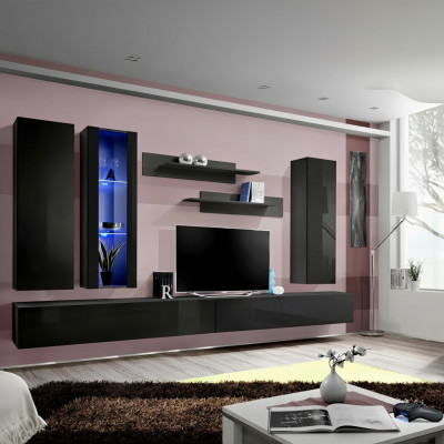 TV-Ständer Modern Wand Regal Wohnzimmer Design Miwwelen Wandmiwwelen Möbel.