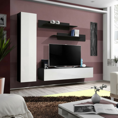Luxus Wunnwand Designer Ariichtung Wunnzëmmermébel Wandschaf Regal Nei