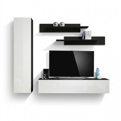 Luxus Wunnwand Designer Ariichtung Wunnzëmmermébel Wandschaf Regal Nei