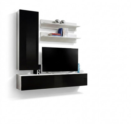 Modern Wunnwand Luxus Ariichtung Wunnzëmmer Design TV-Stänner Wandsschaf