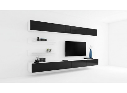 Mauer Schaf Sall Fernsehstänner Luxus Wunnwand Holzmöbel Nei Modern