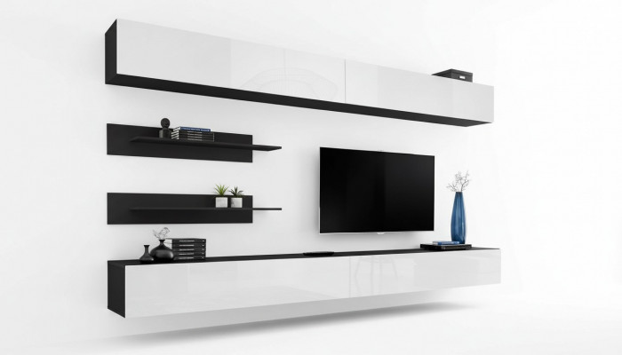 Wandwand Wunnzëmmer Set Wandsschaf Wunnzëmmer Nei Holzmöbel