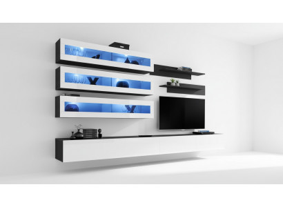 Luxus Wunnzëmmer Designer Miwwelen Sideboard Wunnwand TV-Steier Wandkabinett