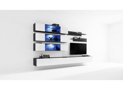 Designer Komplett Wunnwand Lowboard Stuffmoebel Ariichtung Wandkabinett