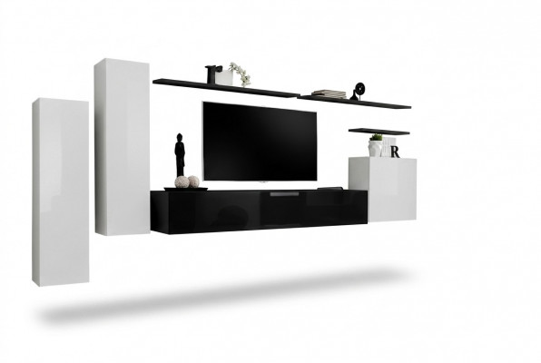 Wohnwand Wandschaf Schaf TV-Ständer Sideboard Regal Wunnzëmmer Ariichtung