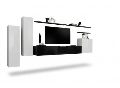 Wohnwand Wandschaf Schaf TV-Ständer Sideboard Regal Wunnzëmmer Ariichtung