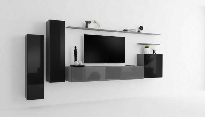 Modern Wunnwand Luxus Design Wunnzëmmermiwwelen Mauerzeschaf Mauergestell Nei