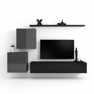 Wunnwand Hänkschaf Modern Design Wunnzëmmer Luxus Miwwelen Wand Regaler