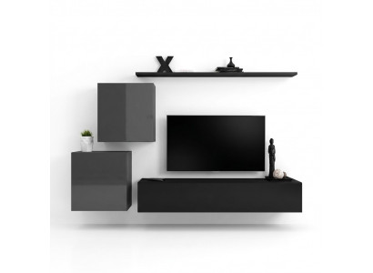 Wunnwand Hänkschaf Modern Design Wunnzëmmer Luxus Miwwelen Wand Regaler