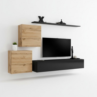 Designer Wunnwand Wunnzëmmermiwwelen Wandregaler Luxus TV-Stänner Sideboard Modern