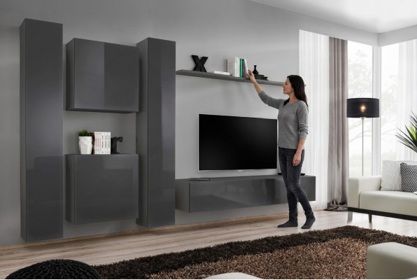 Designer Wunnwand Gro Luxus Wunnzëimmermiwwel Komplett Sideboard Miwwelen