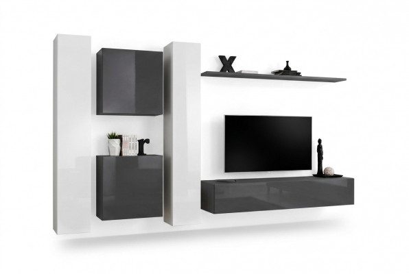 Grou Wandsschaf Wunnzëmmer Wand Regal Design Wand Schaf Modern Ariichtung