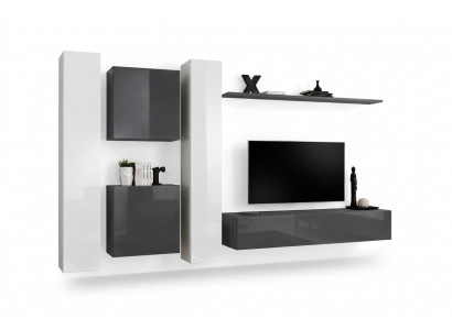 Grou Wandsschaf Wunnzëmmer Wand Regal Design Wand Schaf Modern Ariichtung