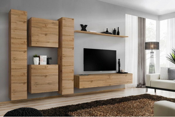 Mauer Schaf Wohnzimmer Designer Wunnmauer Mauer Regal Holz Mauer Schaf