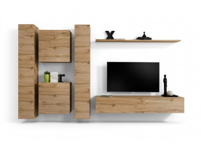 Mauer Schaf Wohnzimmer Designer Wunnmauer Mauer Regal Holz Mauer Schaf
