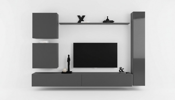Wunnwand Designer Miwwelen Gro Wandschaf Luxus Ariichtung Holzmiwwel Modern