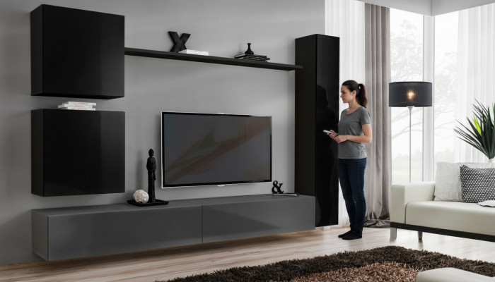 Wandschaf Stotzmuffel Umariwoll Set 6tlg Designer Wand Regal Sideboard