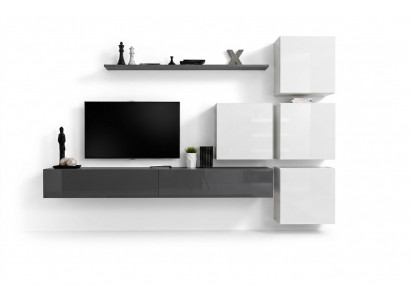 Gréng Mauerregal TV Stänner Luxus Komplett Stil Modern Wunnzëmmer Nei Ariichtung