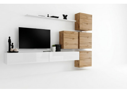 Design Wunnwand Sideboard 4x Mauercloset rtv Garnitur 7 Deeler Set Komplett
