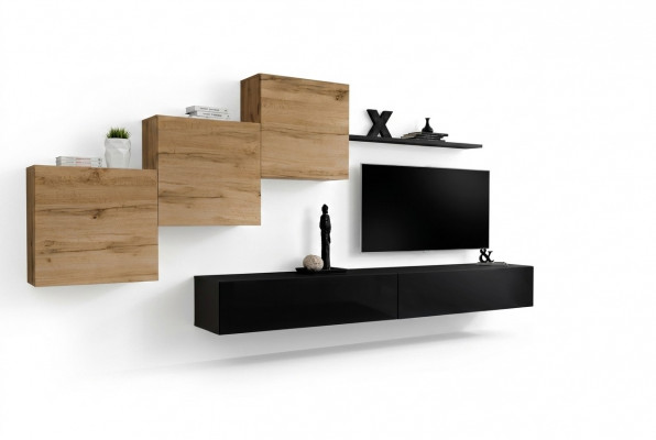 Modern Wunnzëmmer Miwwel Komplett Set Designer Wandregal Sideboard