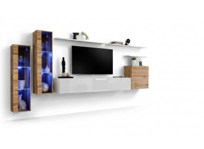 Luxus TV-Stänner Wunnzëmmer Ariichtung RTV Lowboard Designer Modern Wunnmauer