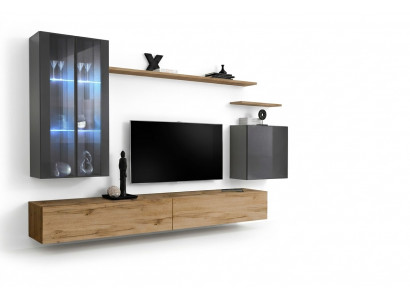 Designer Komplett Luxus Garnitur Wunnzëimmermiwwelen Regal Stil Modern Sideboard