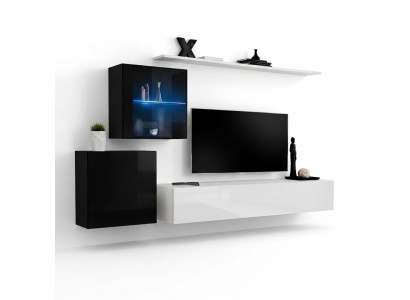 Wunnzëimmer Miwwelen Designer Modern Wunnwand 260cm Luxus Sideboard Garnitur