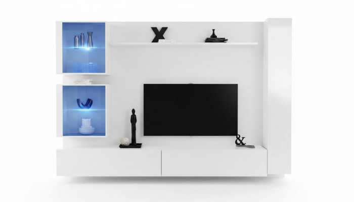 Krém Wäikommodesk Luxus Wandkabinett Komplett Sideboard TV-Stänner Modernen Design