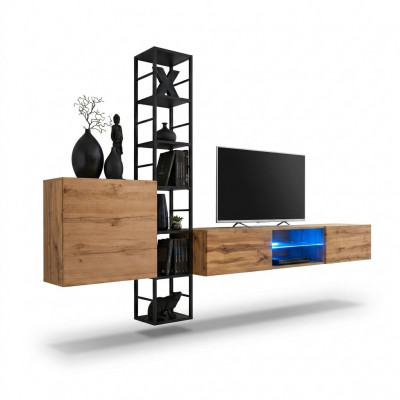 Wandregaler Wohnwand Wandkabinett Regal Design TV-Ständer Sideboard Luxus Neien