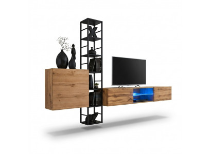 Wandregaler Wohnwand Wandkabinett Regal Design TV-Ständer Sideboard Luxus Neien