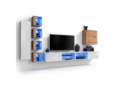 Wunnwand Designer Schaf Wand Regaler Sideboard Wandschaf Wunnzëmmerméibelen