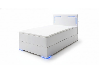 Schlofzëmmer Bett Polster Miwwelen Luxus Ariichtung Nei Modern Design