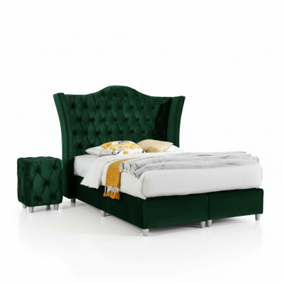 Schlofzëmmer Bett Nuetsdëscher Komplett Set Design Ariichtung Luxus Miwwelen