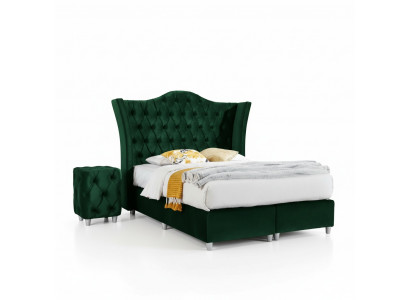 Schlofzëmmer Bett Nuetsdëscher Komplett Set Design Ariichtung Luxus Miwwelen