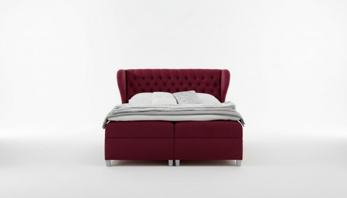 Luxus Boxspringbett Duebel Better Holz Ariichtung Polsterbett Modernen Design
