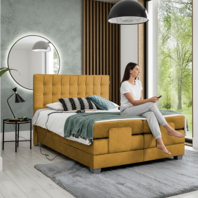 Bett Luxus Miwwelen Schlofkummer Polsterbett Duebelbett Textil Ariichtung Nei