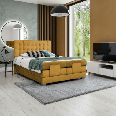 Bett Luxus Miwwelen Schlofkummer Polsterbett Duebelbett Textil Ariichtung Nei