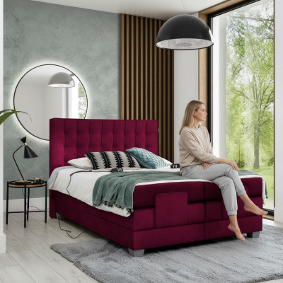 Duebelbett Ariichtung Luxus Bett Design Modern Holtz Textil Miwwelen Nei