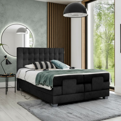 Boxspringbett Gepolstert Bett Gepolstert Miwwelen Luxus Bett Schlofzëmmer Modern Design Nei
