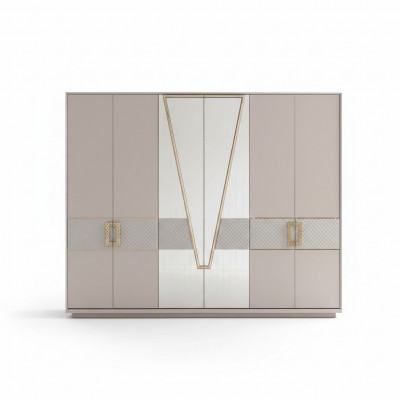 Schlofkummer Kleederschaf Modern Miwwelen Luxus Nei Ariichtung Design