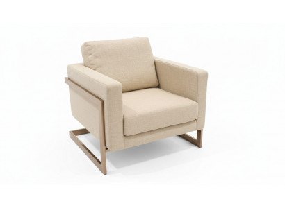 Luxus Still Wunnzëmmer Ariichtung Design Modern Miwwelen Polstertextil