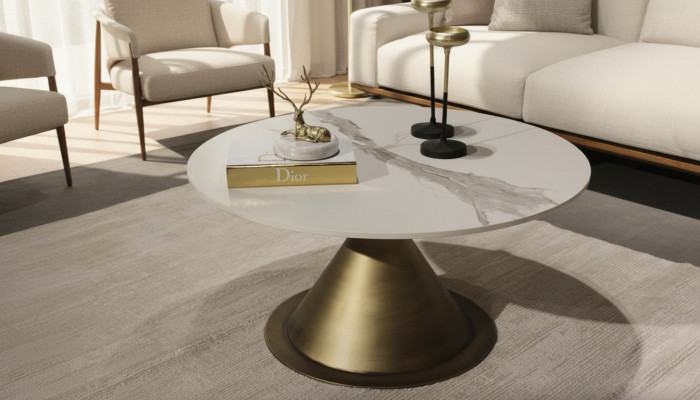 Luxus Salontisch Wunnzëmmer Design Miwwelen Modernen Dësch Ariichtung
