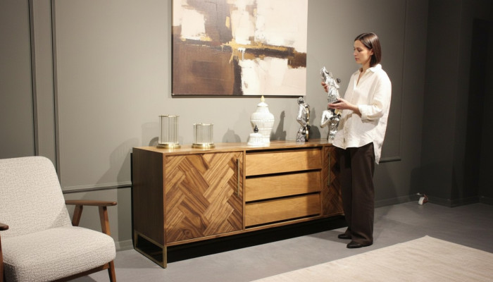 Sideboard Wunnzëmmer Design Modern Konsole Luxus Ariichtung Nei