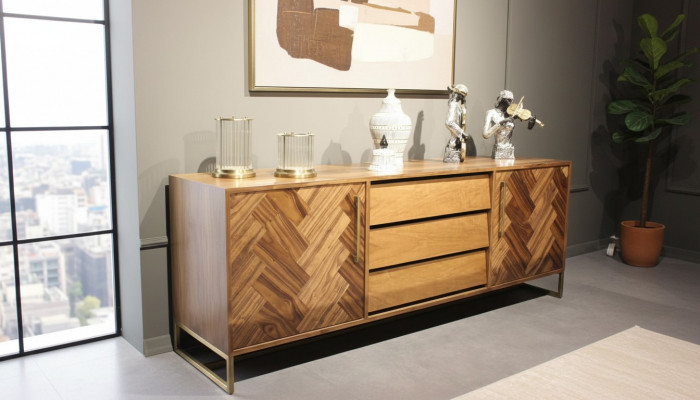 Sideboard Wunnzëmmer Design Modern Konsole Luxus Ariichtung Nei